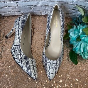 COLE HAAN G.OS Juliana Snakeskin Pumps 7.5M